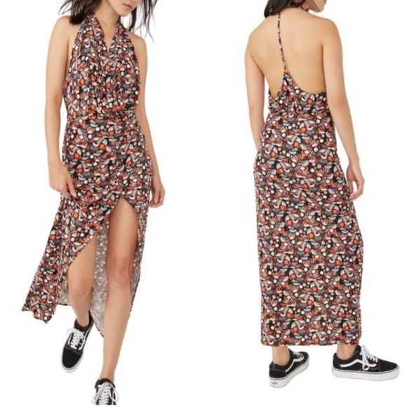 FREE PEOPLE Daria dress in black combo - Picture 2 of 5